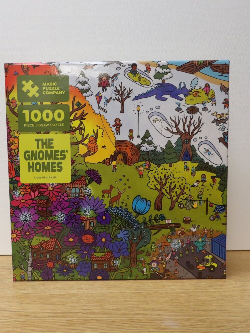 Magic Puzzle -- The Gnomes Homes